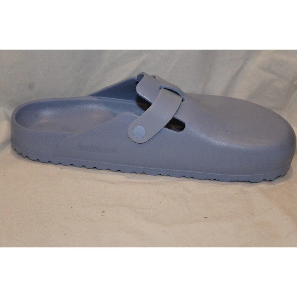 Birkenstock Men Boston Essentials EVA Sandals LIGHT BLUE EU 45 REG US 12‎ NEW